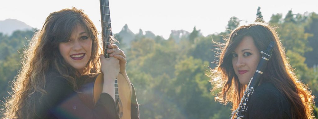 Il Duo L’aura Angelica, Laura La Vecchia e Angelica Pianegonda